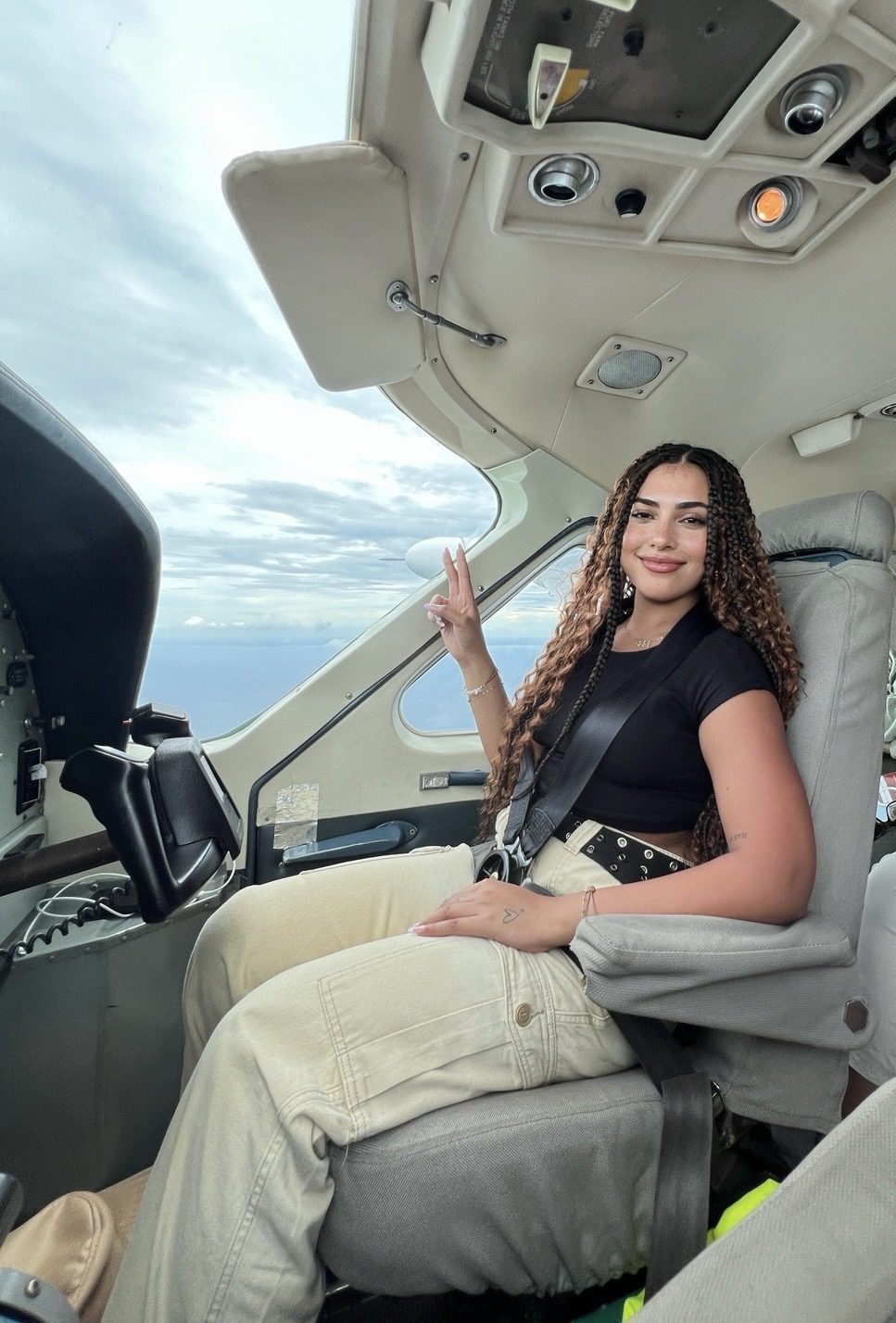 Elle Liana flying — building freedom into her life